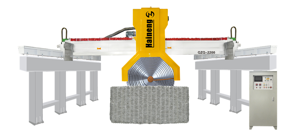 stone block cutting machine